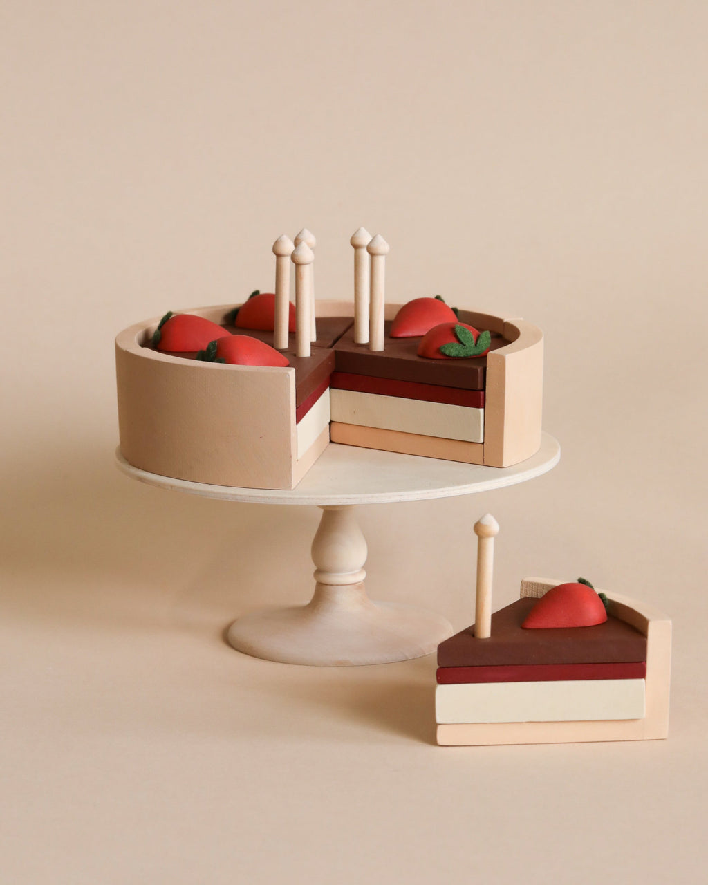 Sabo Concept Handmade Chocolate Layer Cake On A Stand