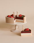 Sabo Concept Handmade Chocolate Layer Cake On A Stand