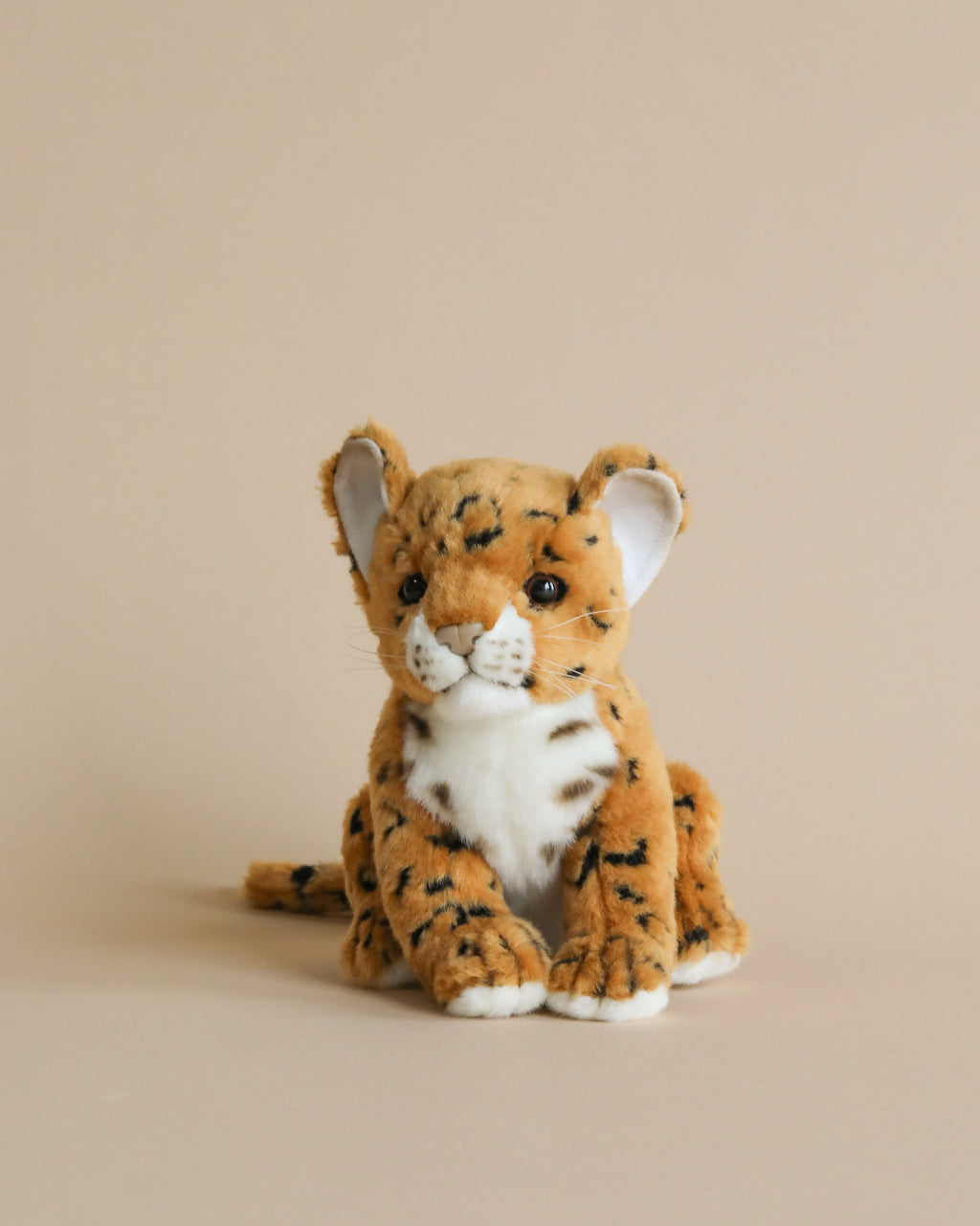 Jaguar Cub Sitting Stuffed Animal (ships in one week)