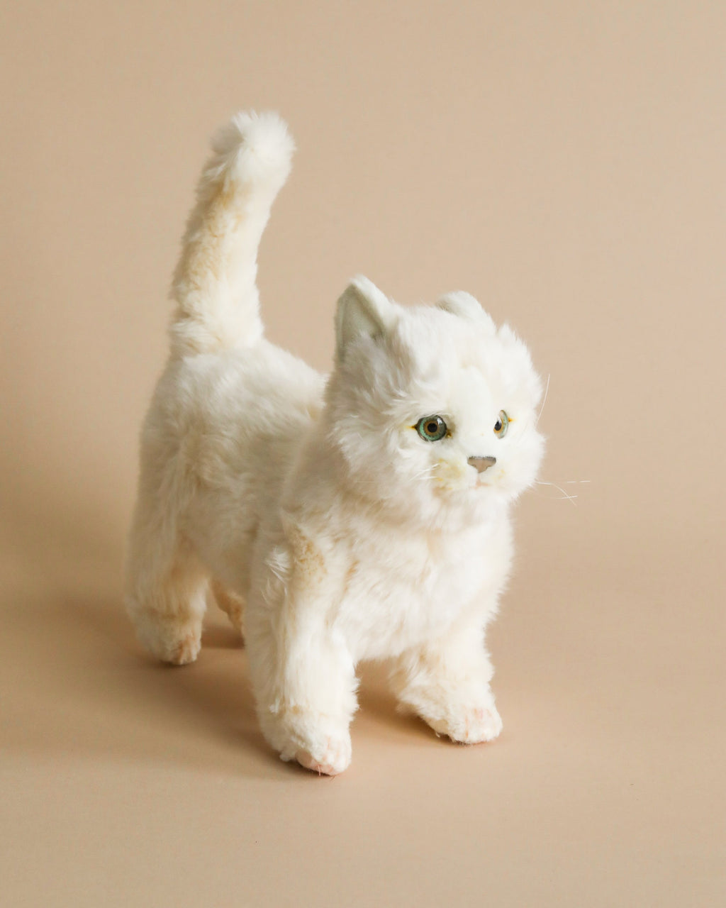 White Cat Stuffed Animal (ships in one week)