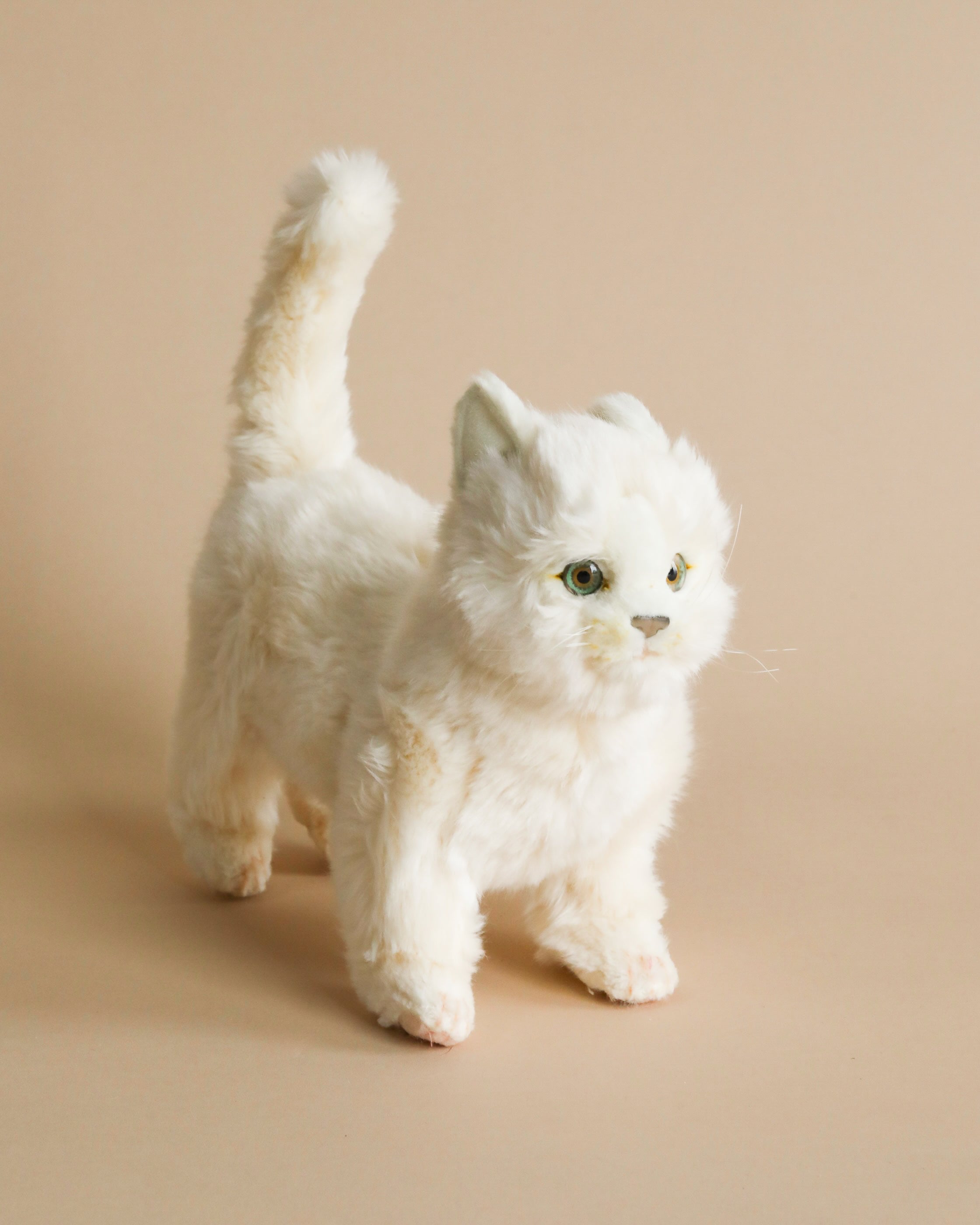 White Cat Stuffed Animal (ships in one week)