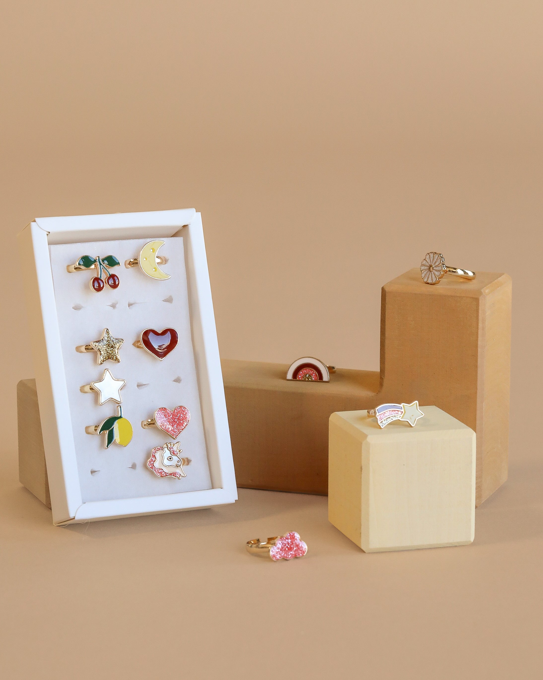 Konges Sloejd 12 Pack Ring Set