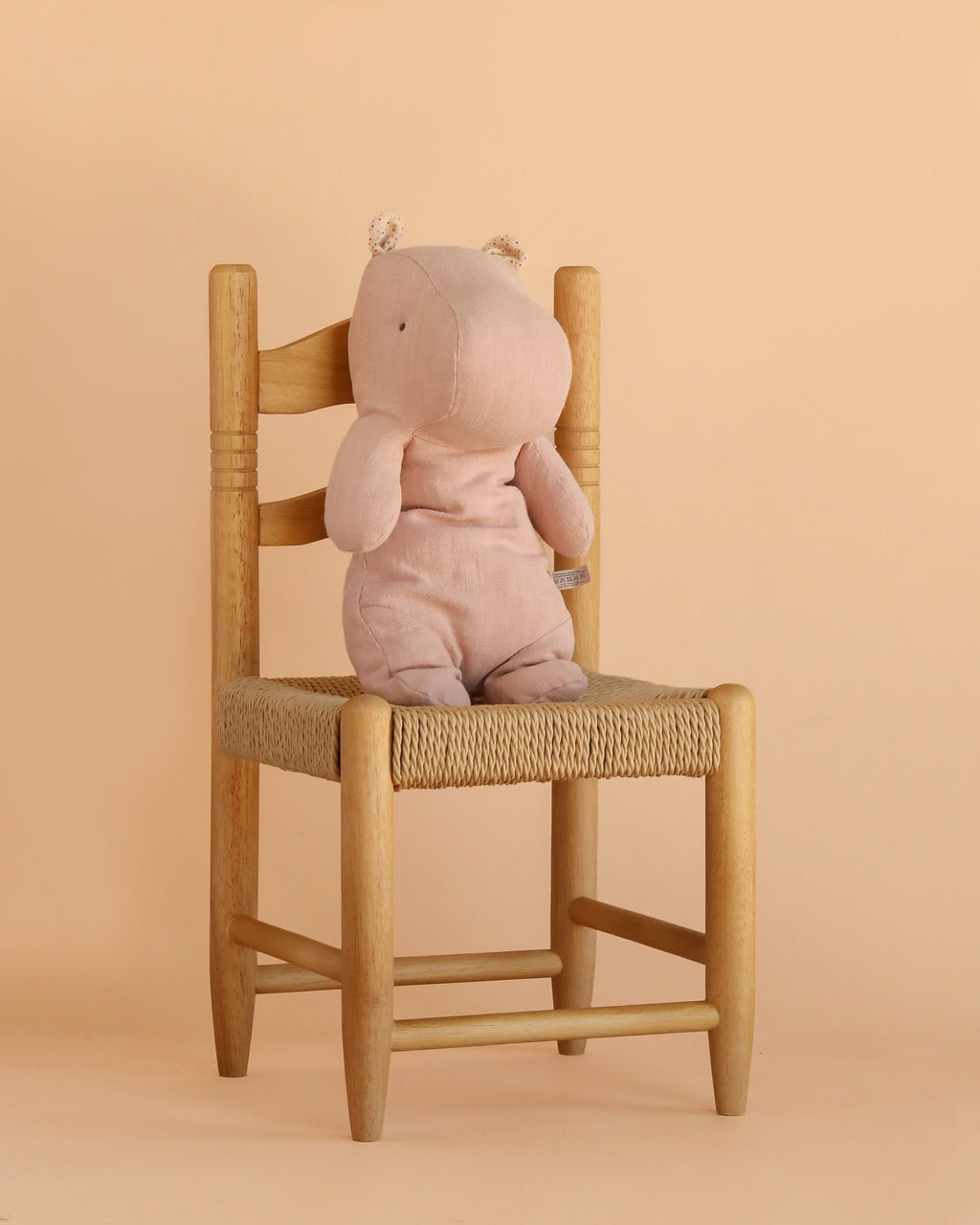 Maileg Hippo, Medium - Light Rose