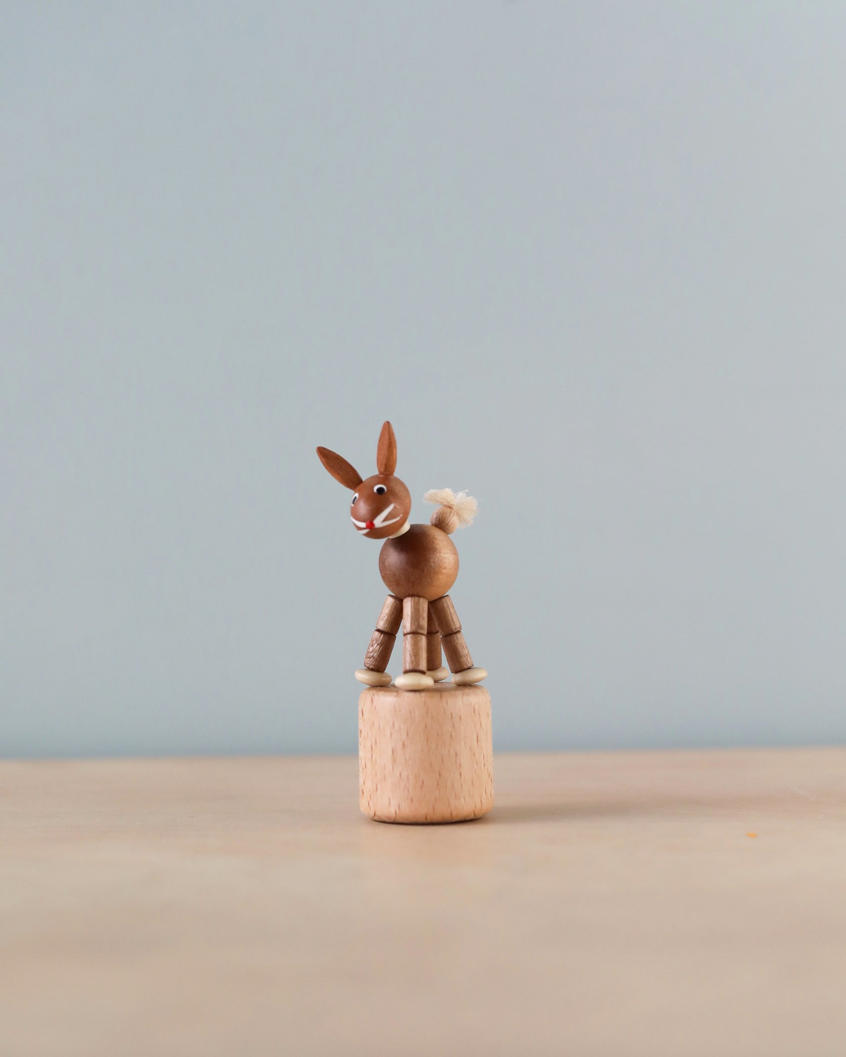 Wobbly Rabbit Push Toy
