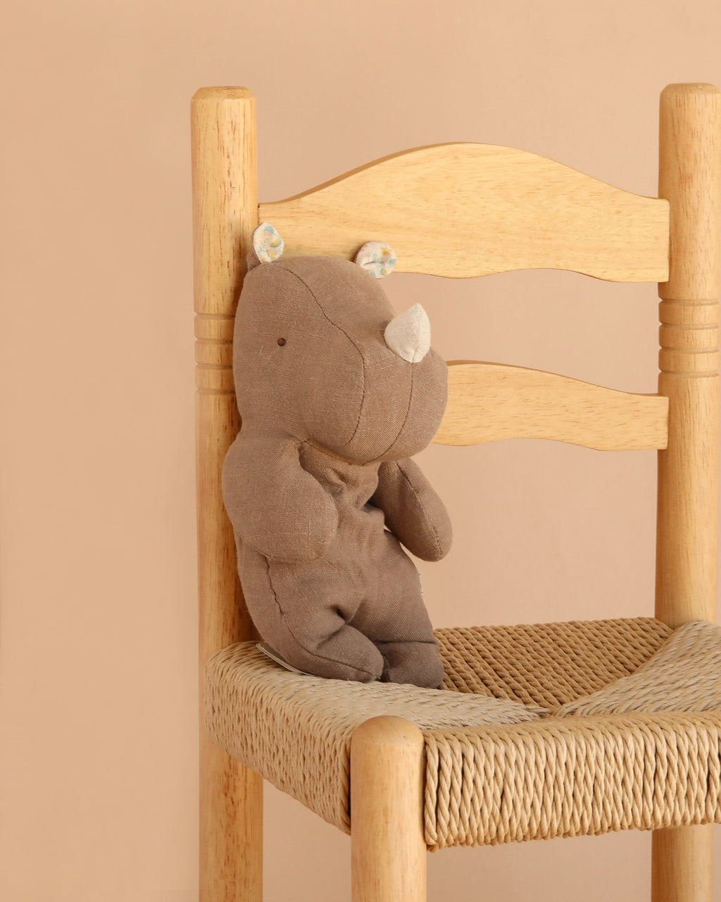 Maileg Rhino, Small - Chocolate