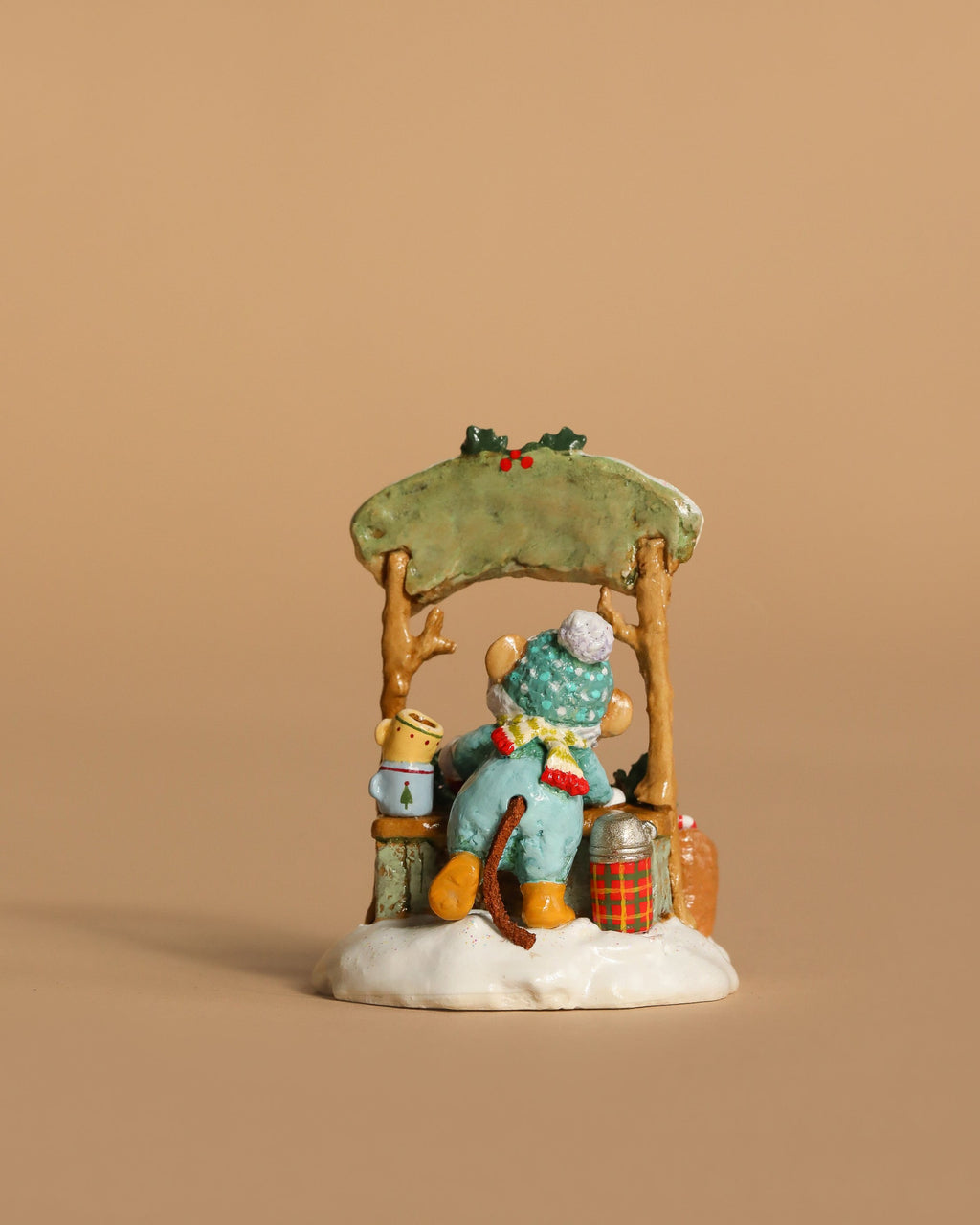 Wee Forest Folk Tiny Collectible - Hot Cocoa Comin' Up! (Not a Toy)
