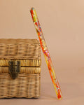 Spiral Glitter Magic Wand - Orange