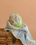 Cardboard Beatrix Potter Egg, Large (Rabbit Family In The Garden)
