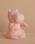 Maileg Hippo With Skirt, Small - Soft Rose