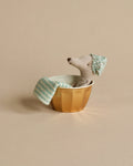Maileg Wellness Mouse, Big Sister (Mint)