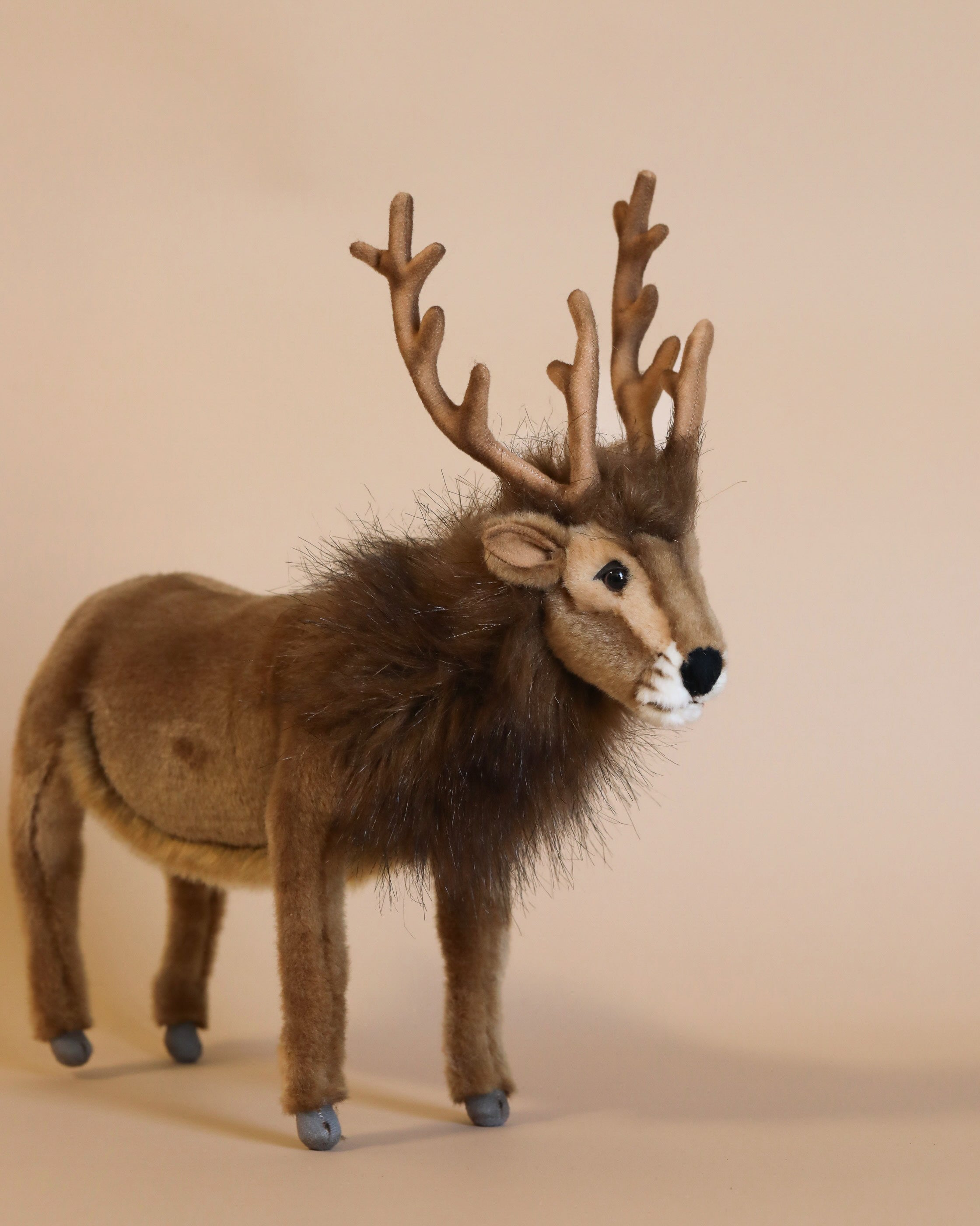 Brown Reindeer Stuffed Animal, 15"