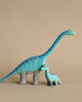 Bumbu Handmade Wooden Brontosaurus Dinosaur Set