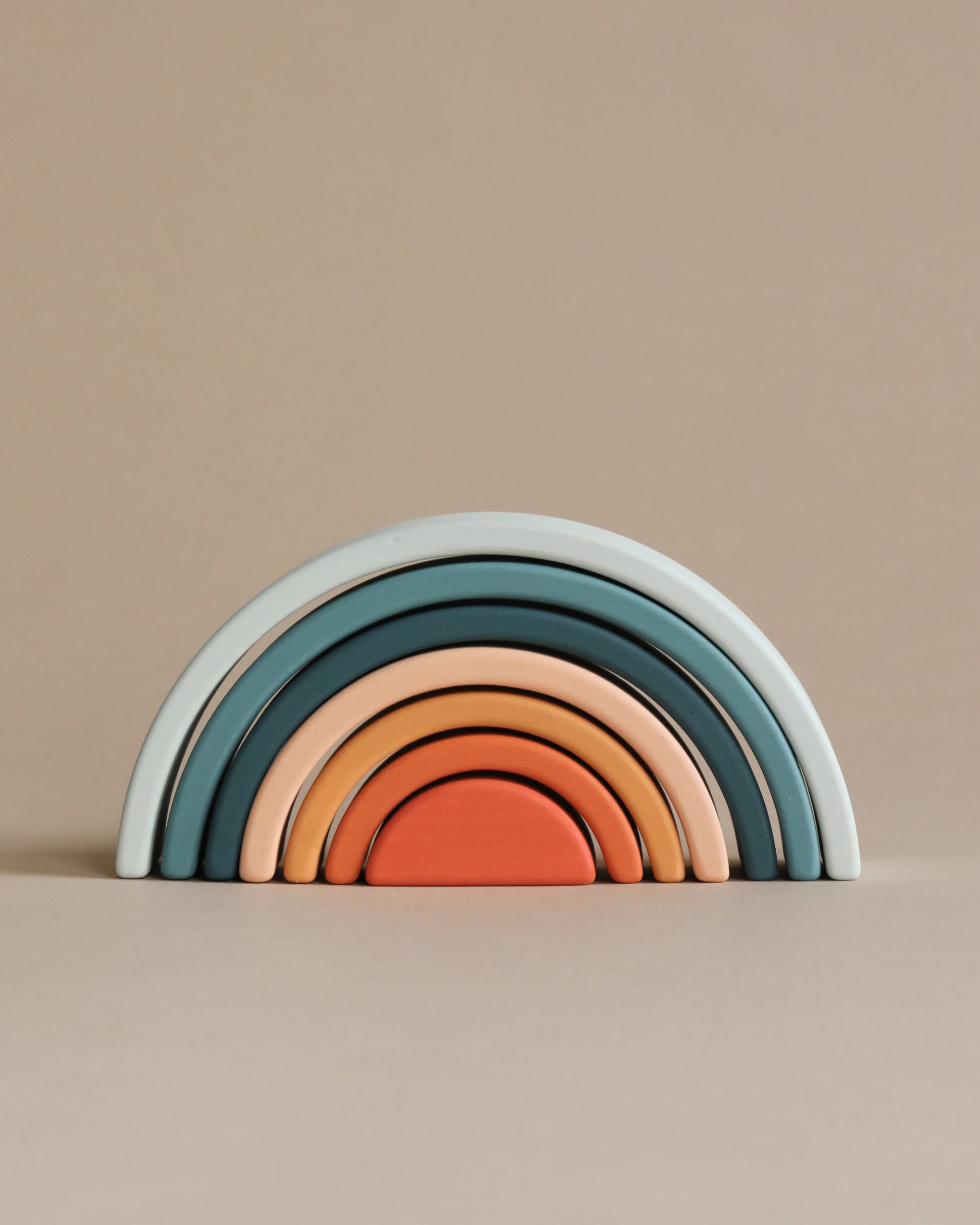 Sabo Concept Handmade Mini Rainbow Stacker - Lagoon