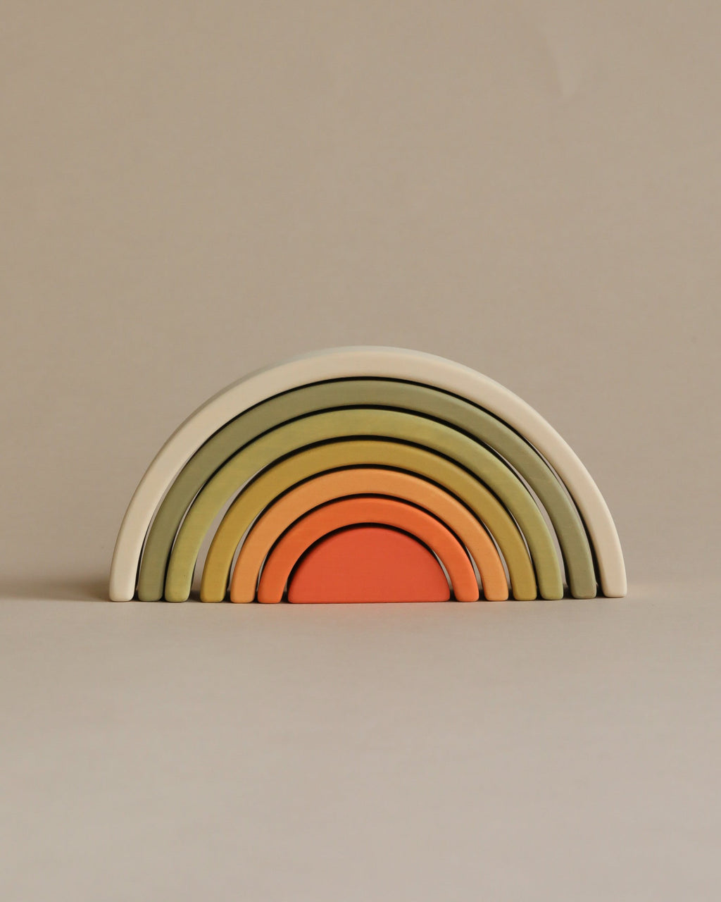 Sabo Concept Handmade Mini Rainbow Stacker - Flower Meadow