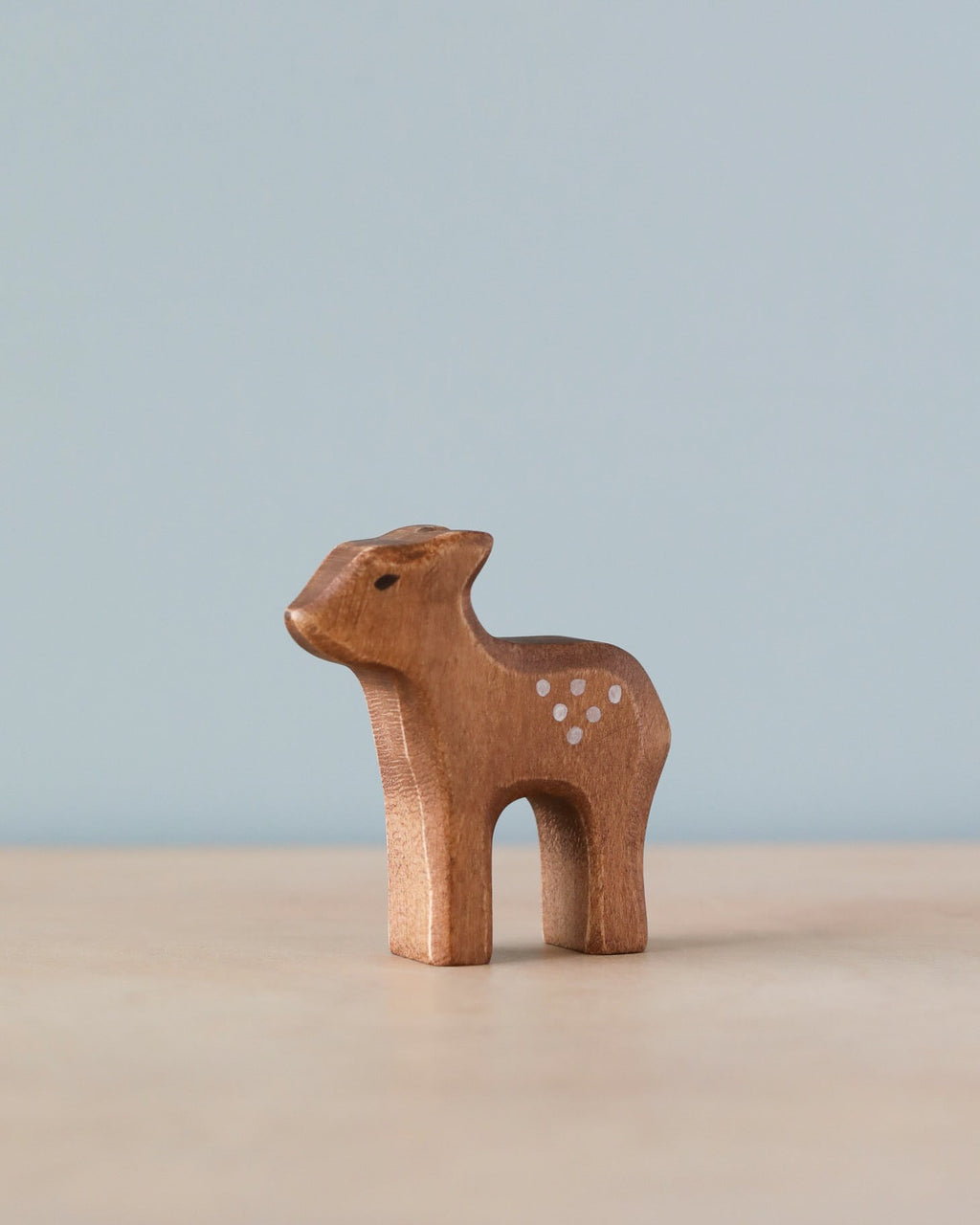 Handmade Holzwald Deer, Standing Fawn