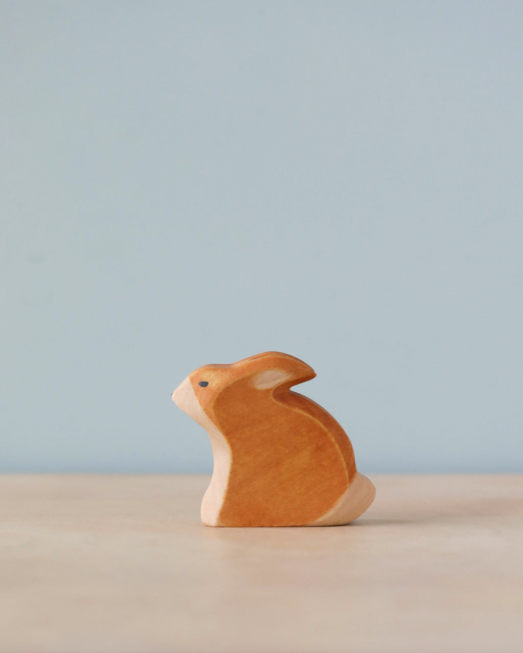 Handmade Holzwald Rabbit - Sitting