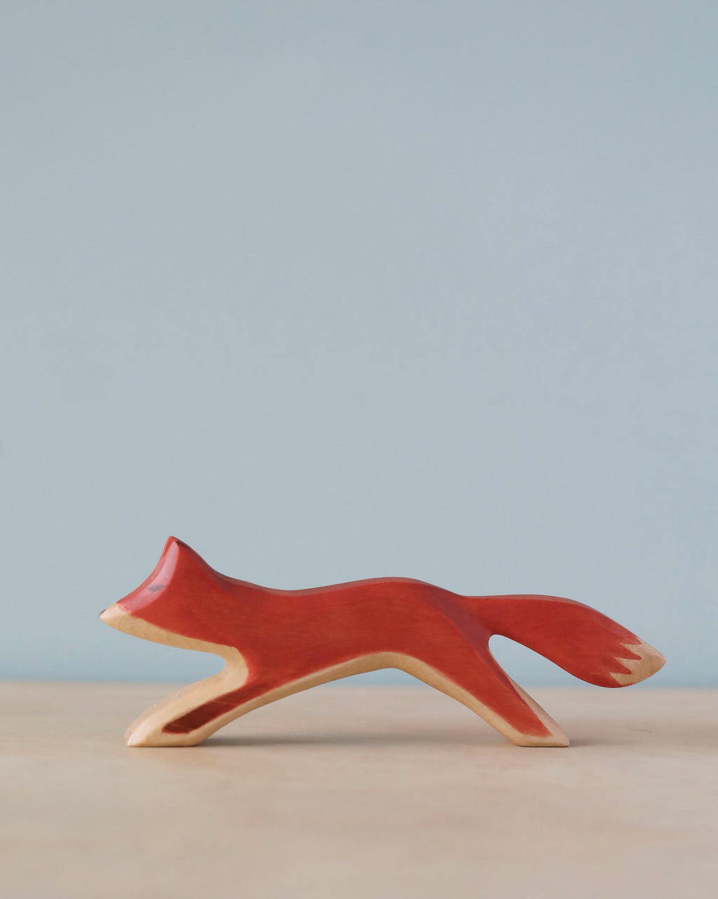 Handmade Holzwald Running Fox