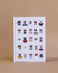 Studious Cats Embroidered Journal