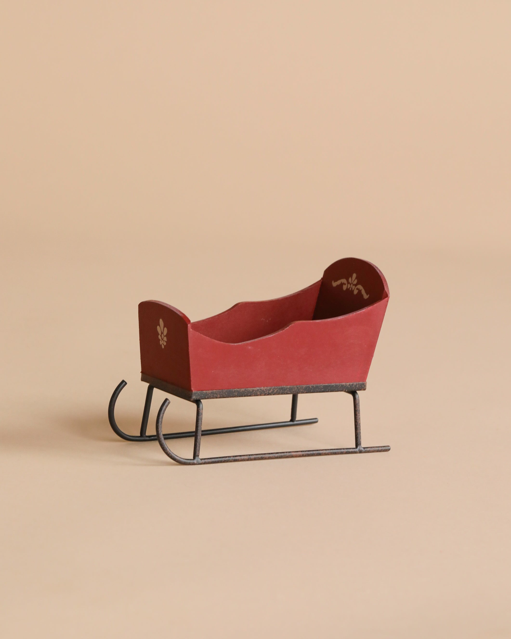 Maileg Sleigh, Mouse - Red