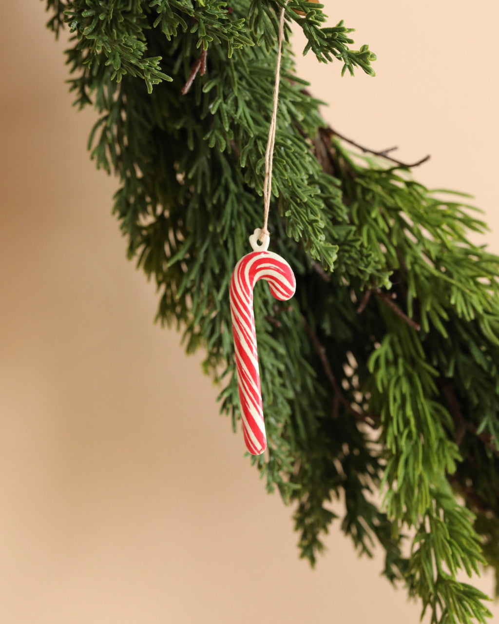 Maileg Metal Ornament - Sugar Cane, Stripe