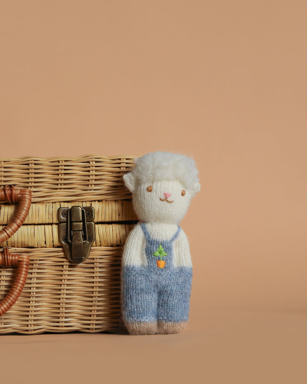 Organic Alpaca Wool Doll - Sheep