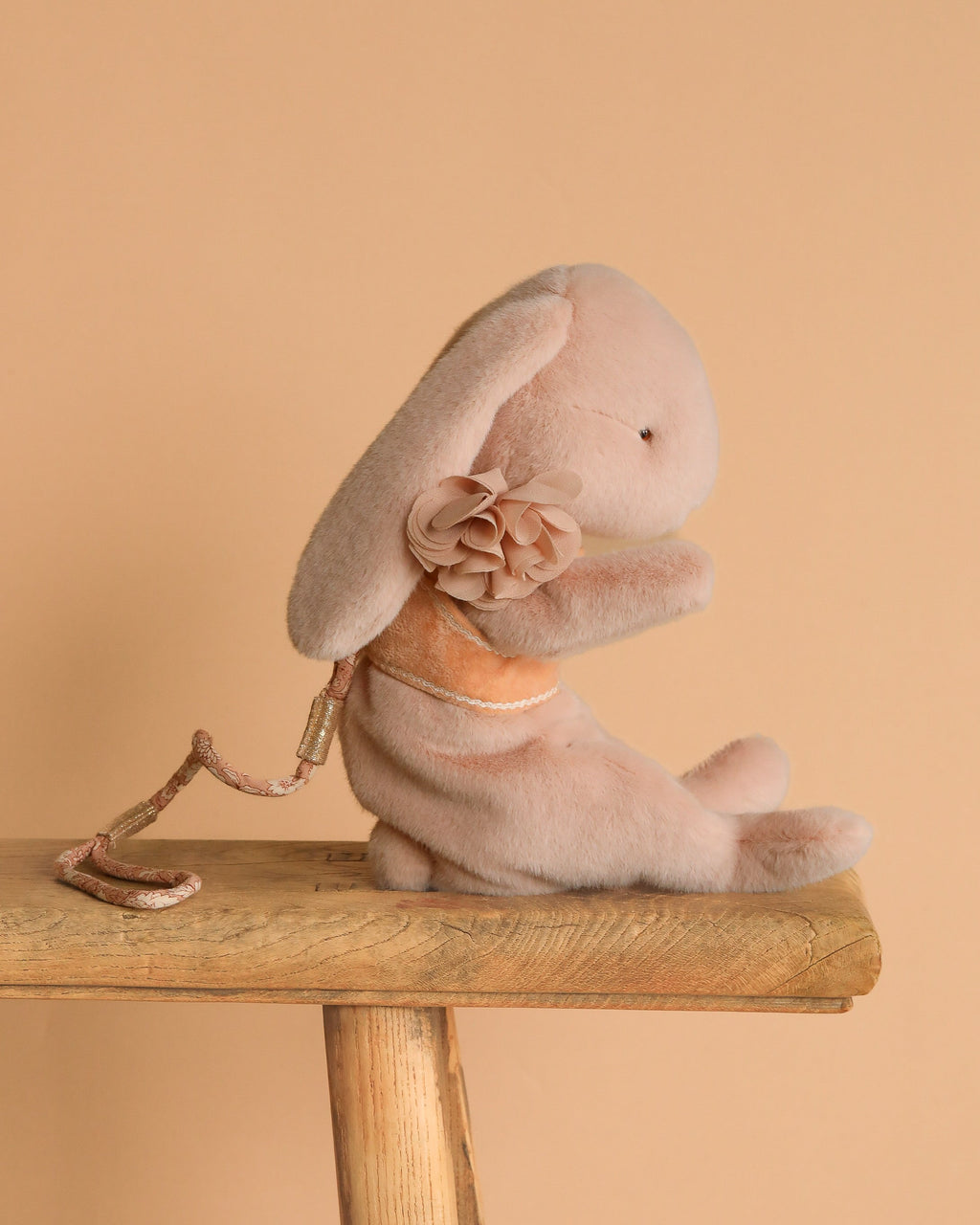 Maileg Plush Sleeping Bunny With Harness