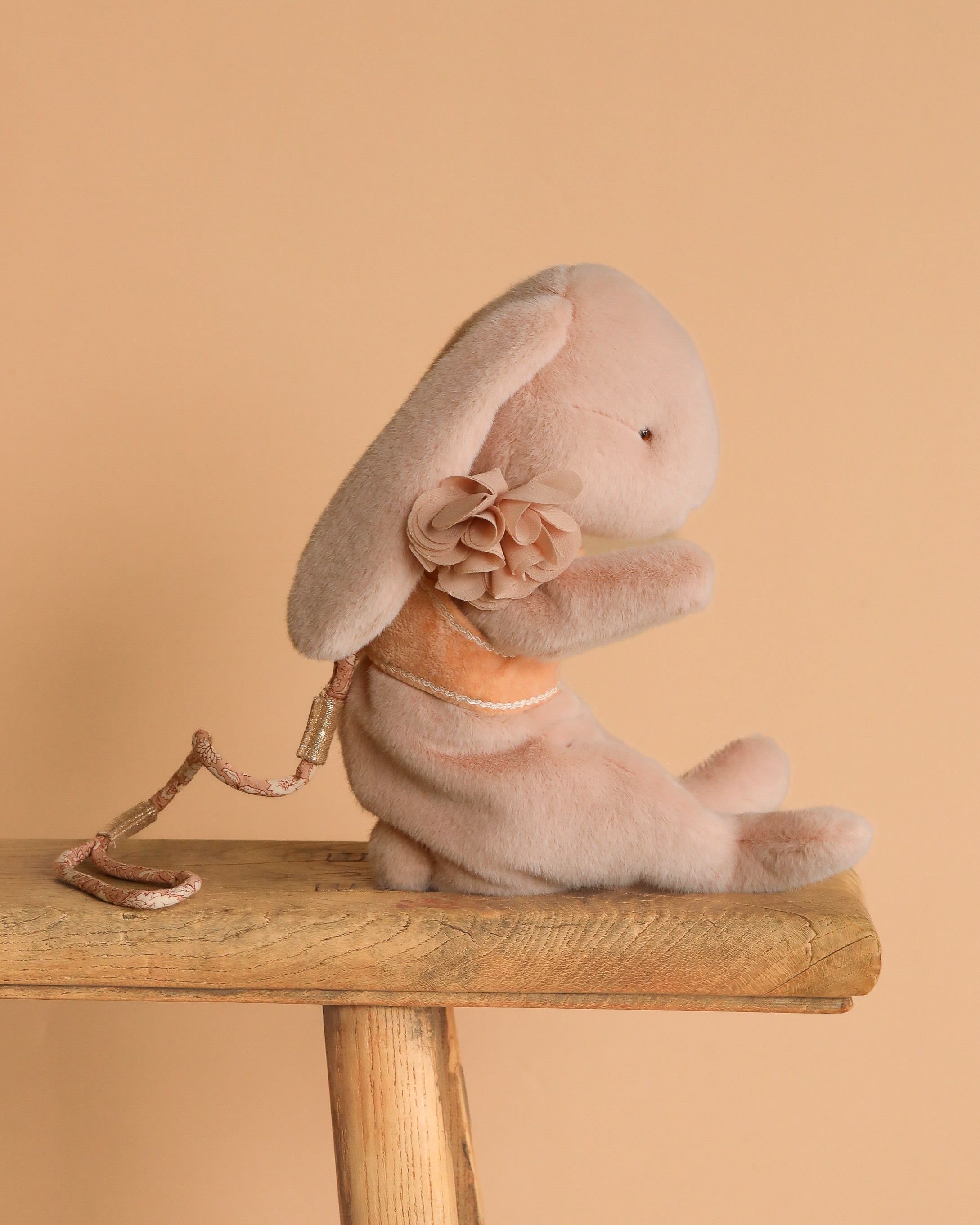 Maileg Plush Sleeping Bunny With Harness