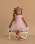 Maileg Bunny, Size 3 - Chocolate Brown - Ballet Suit and Skirt - Rose