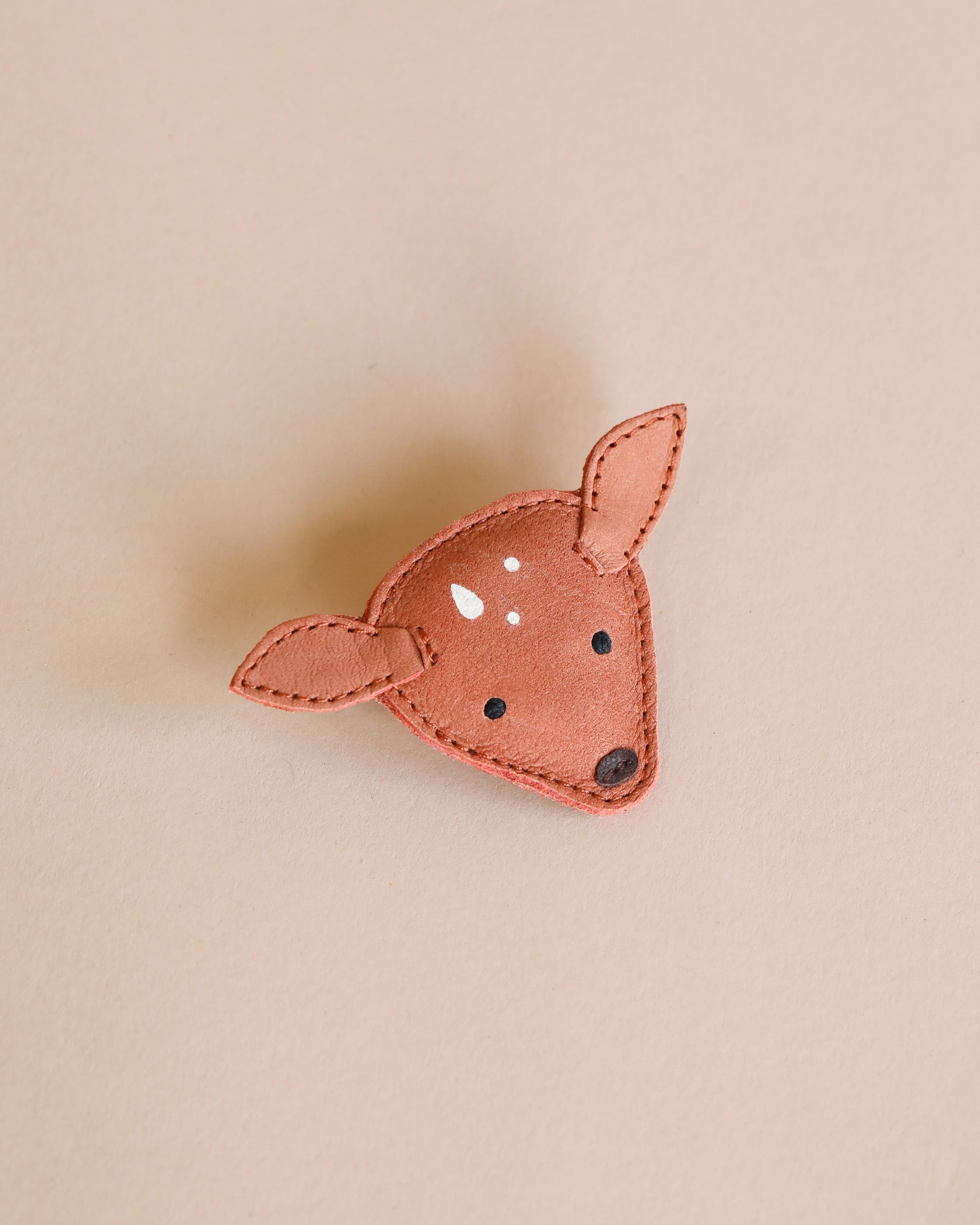 Donsje Leather Hair Tie - Deer