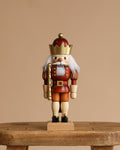 Christian Ulbricht Collectible Wooden Nutcracker - King (Natural and Gold)
