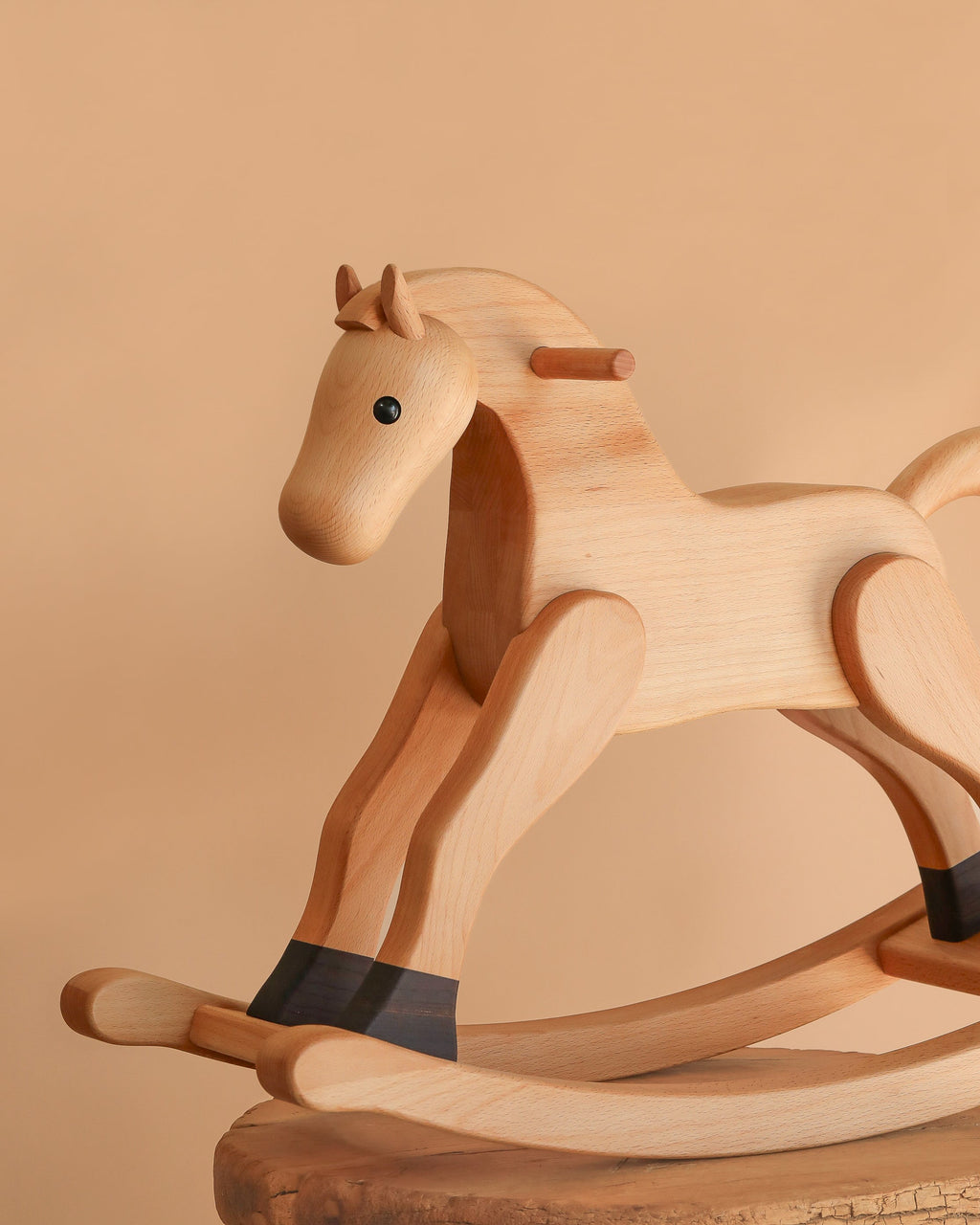 Spring Copenhagen Wooden Rocking Horse - Final Sale