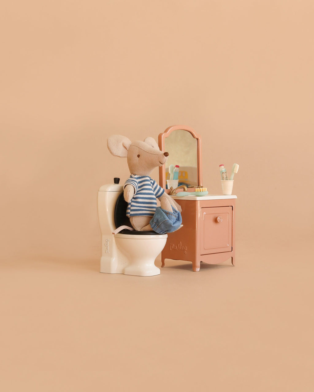 Maileg LouiMax Bathroom Set