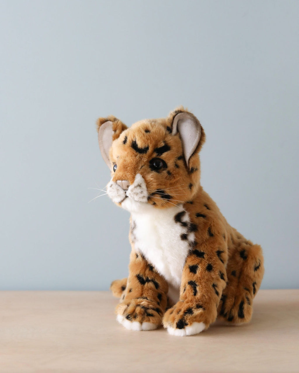 Jaguar Cub Sitting Stuffed Animal (ships in one week)
