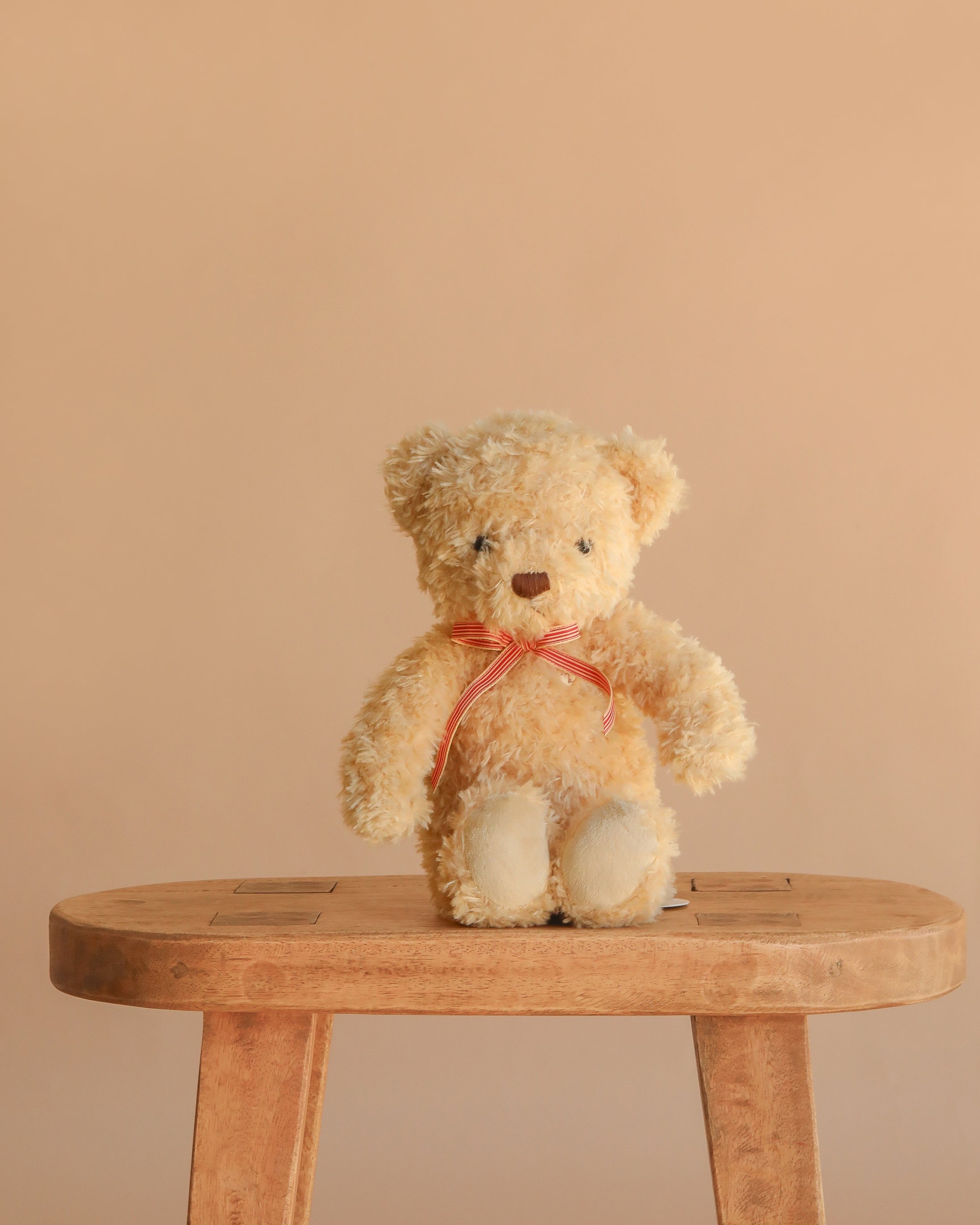 Snuggle Bunnies - Arthur the Bear - Arthur with Red Stripe Bow