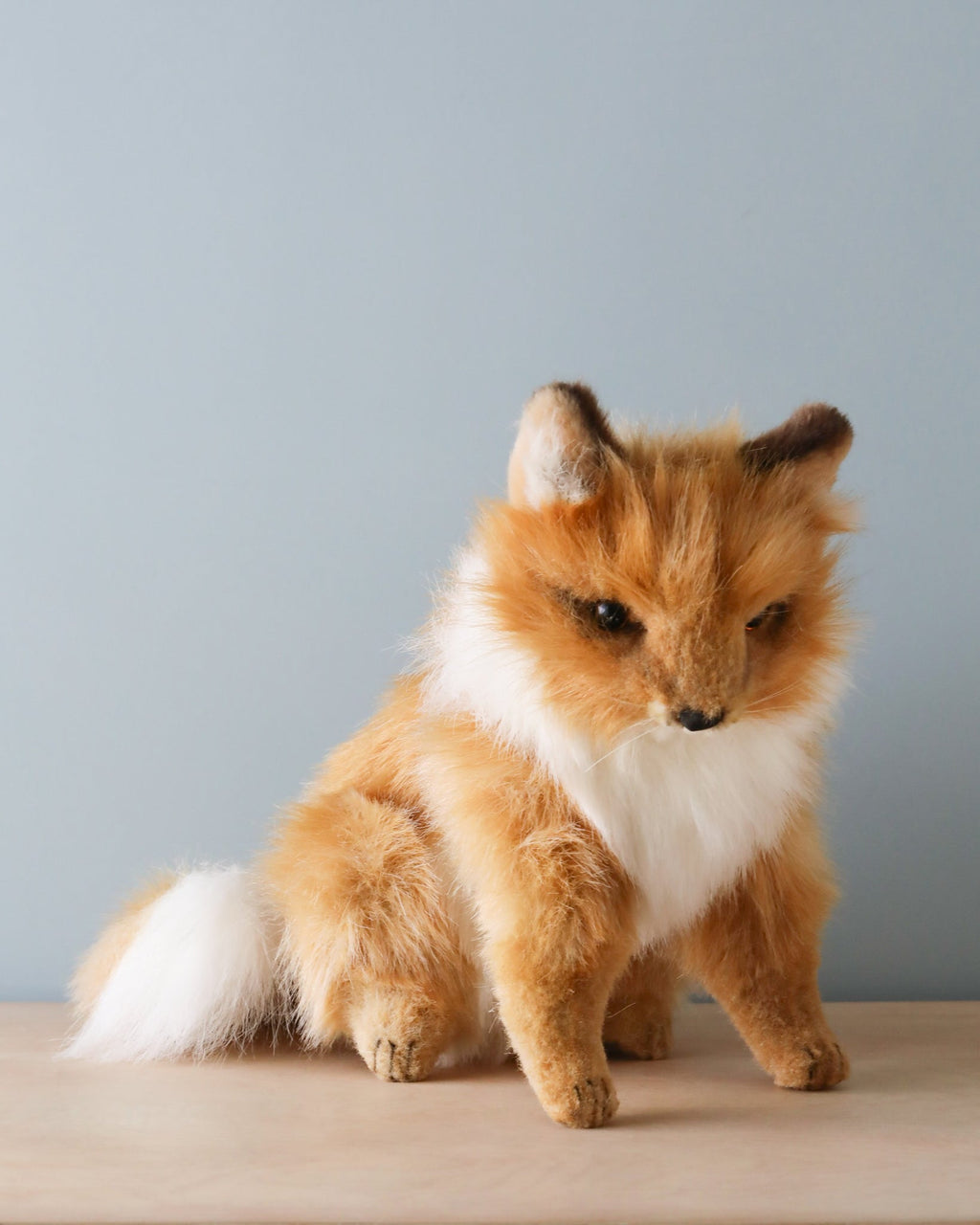Sitting Fox Stuffed Animal (ships in one week)