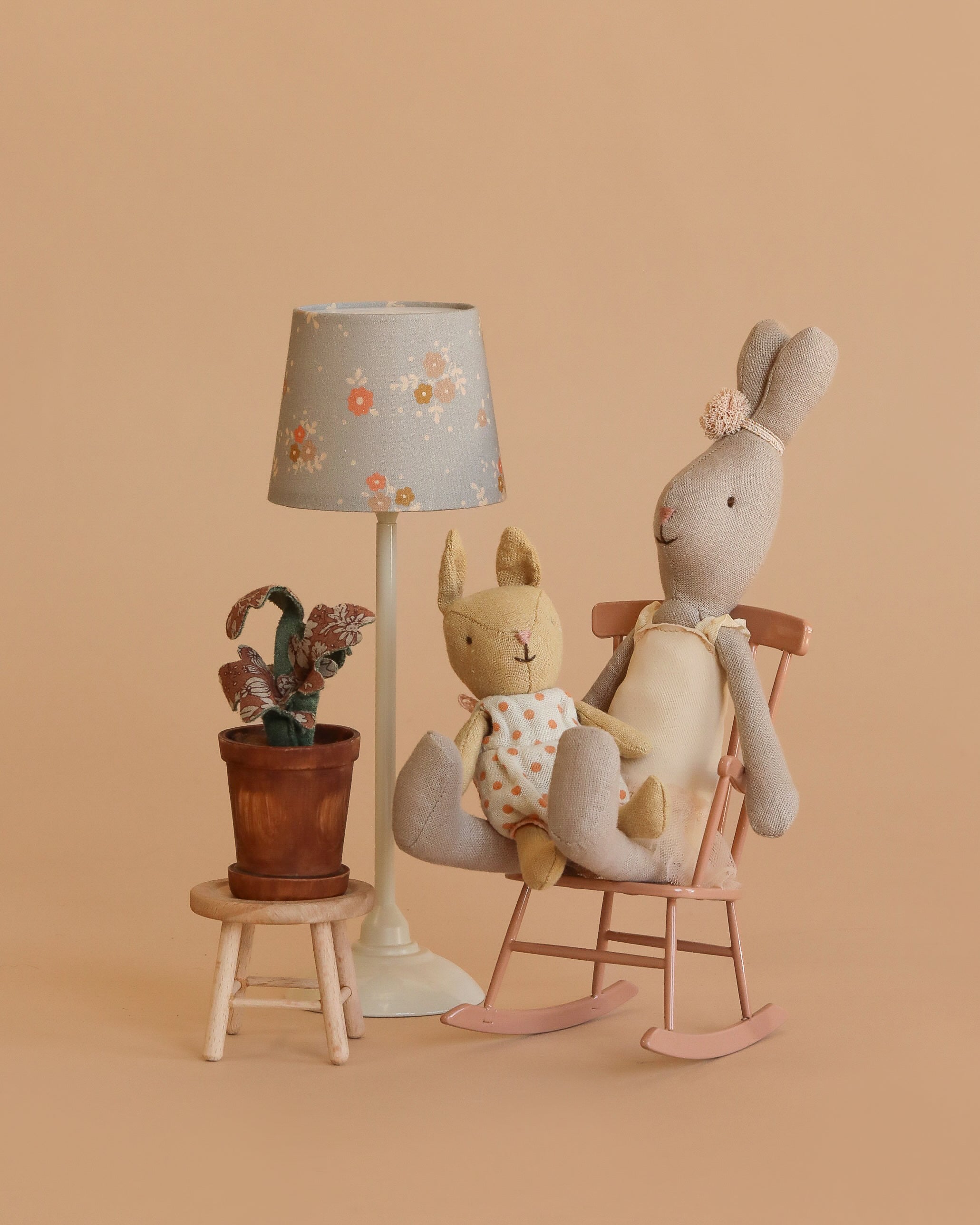 Maileg Little Rabbit’s Rocking Chair Set