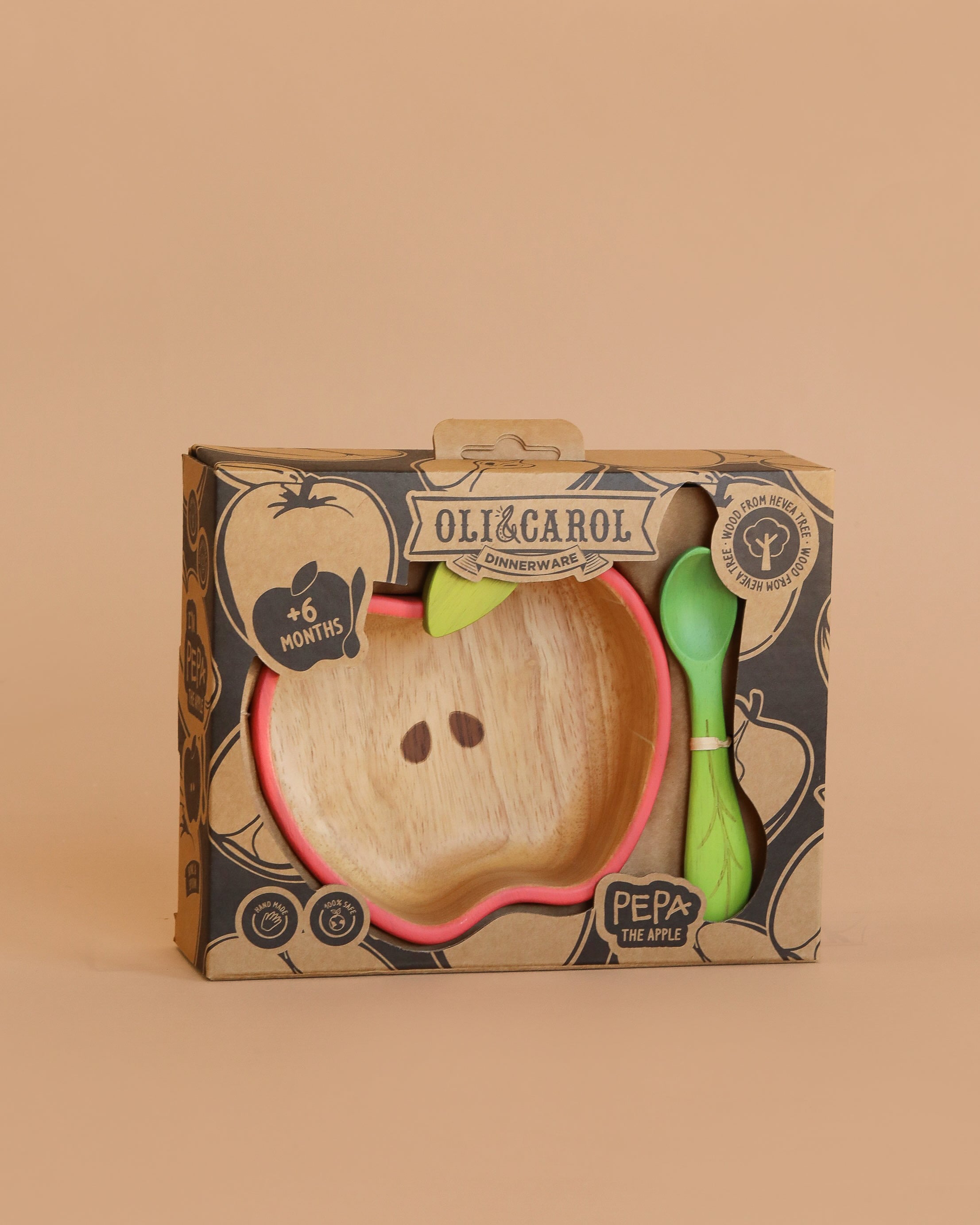 Pepa the Apple Bowl & Spoon Set