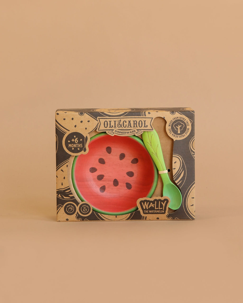 Wally the Watermelon Bowl & Spoon Set