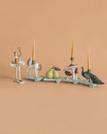 Ballerina Birthday Train With Beeswax Candles