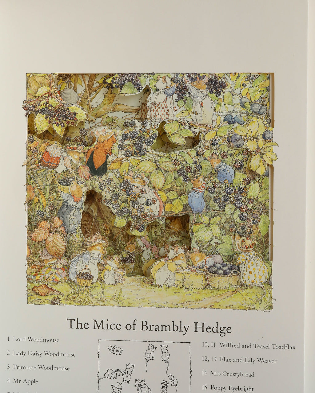 The Brambly Hedge Pop-Up Book by Jill Barklem