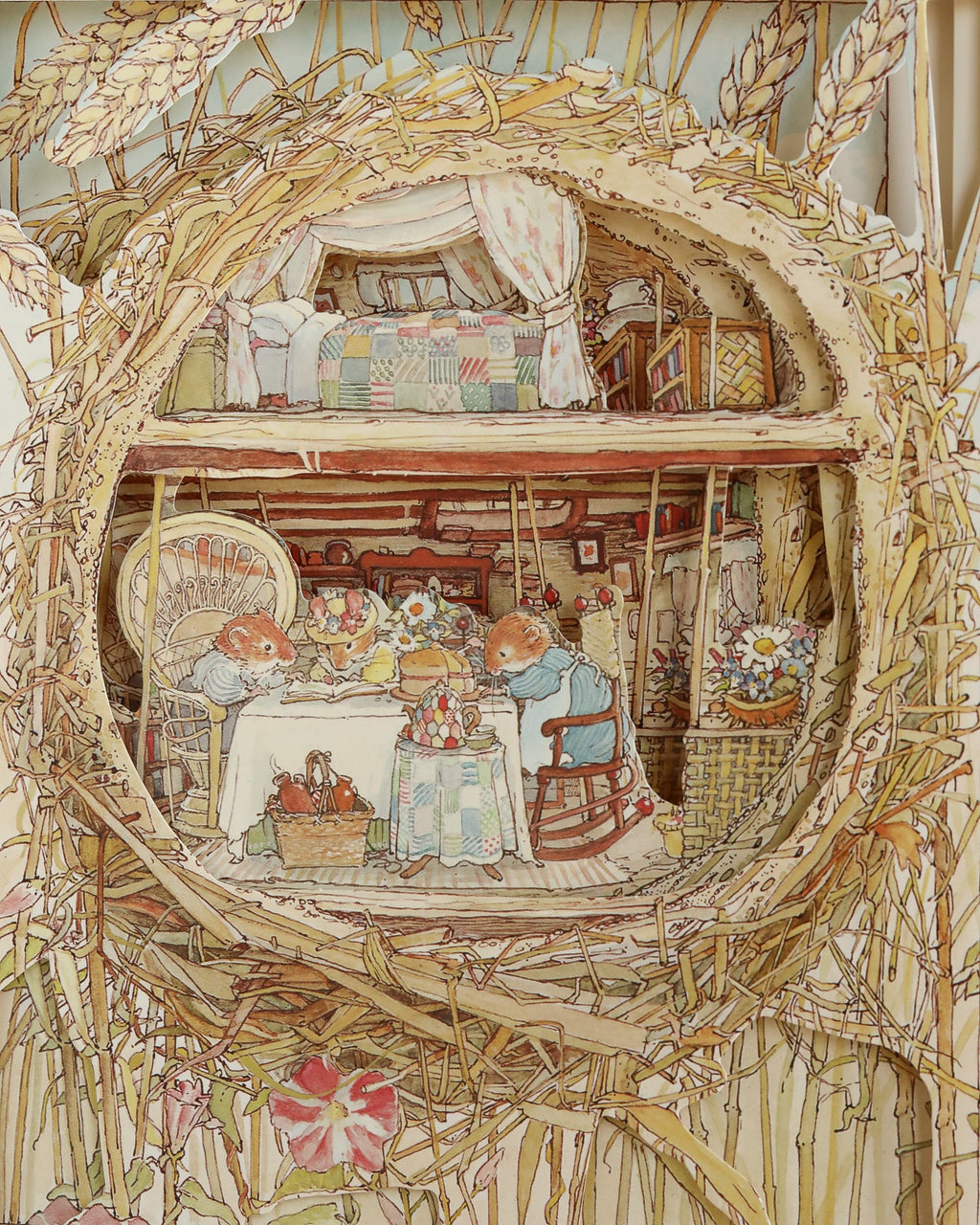 The Brambly Hedge Pop-Up Book by Jill Barklem