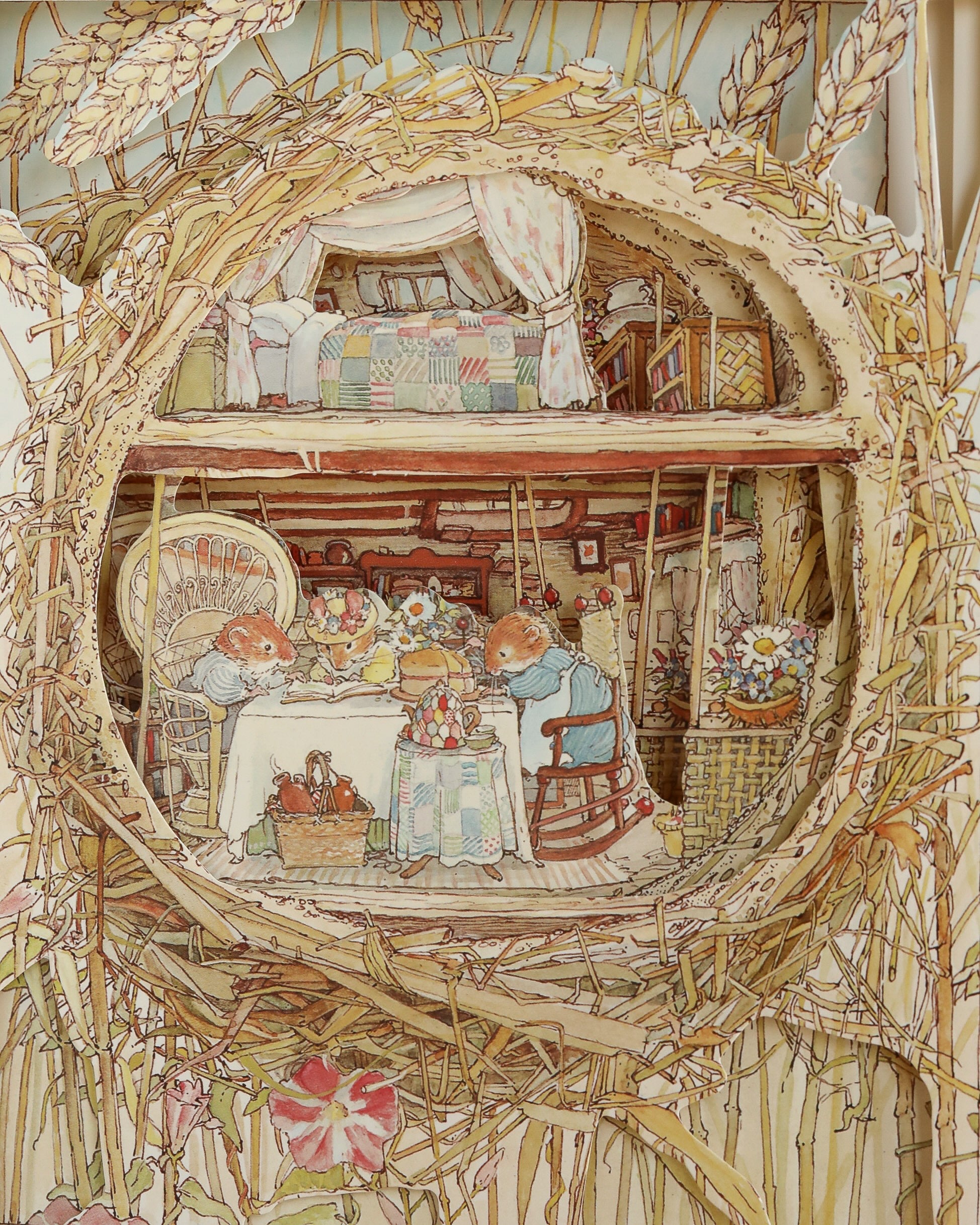 The Brambly Hedge Pop-Up Book by Jill Barklem