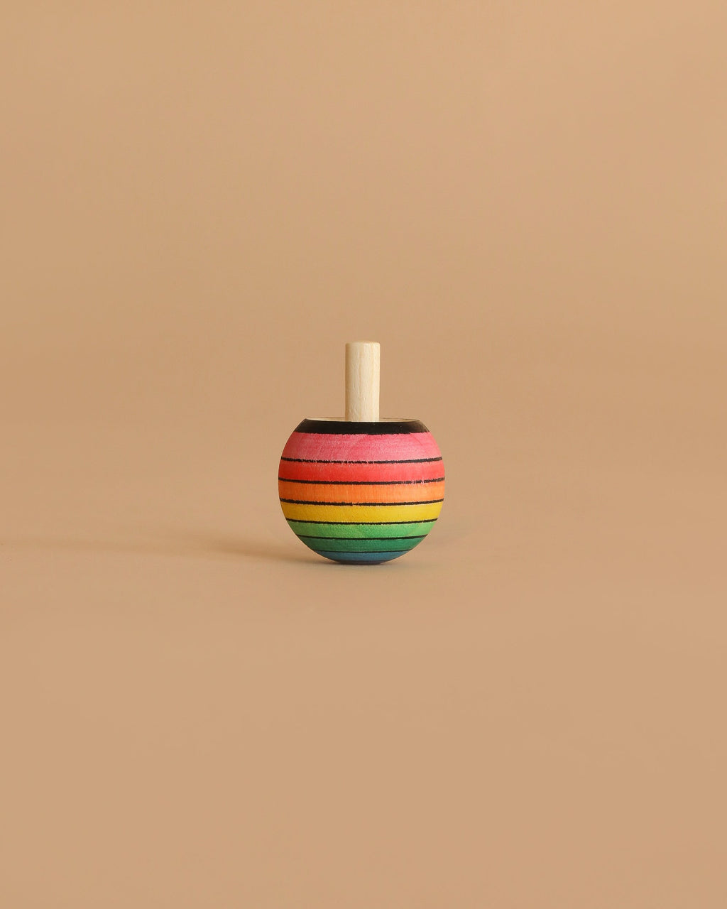 Mader Rainbow Turn-Over Spinning Top - Purple