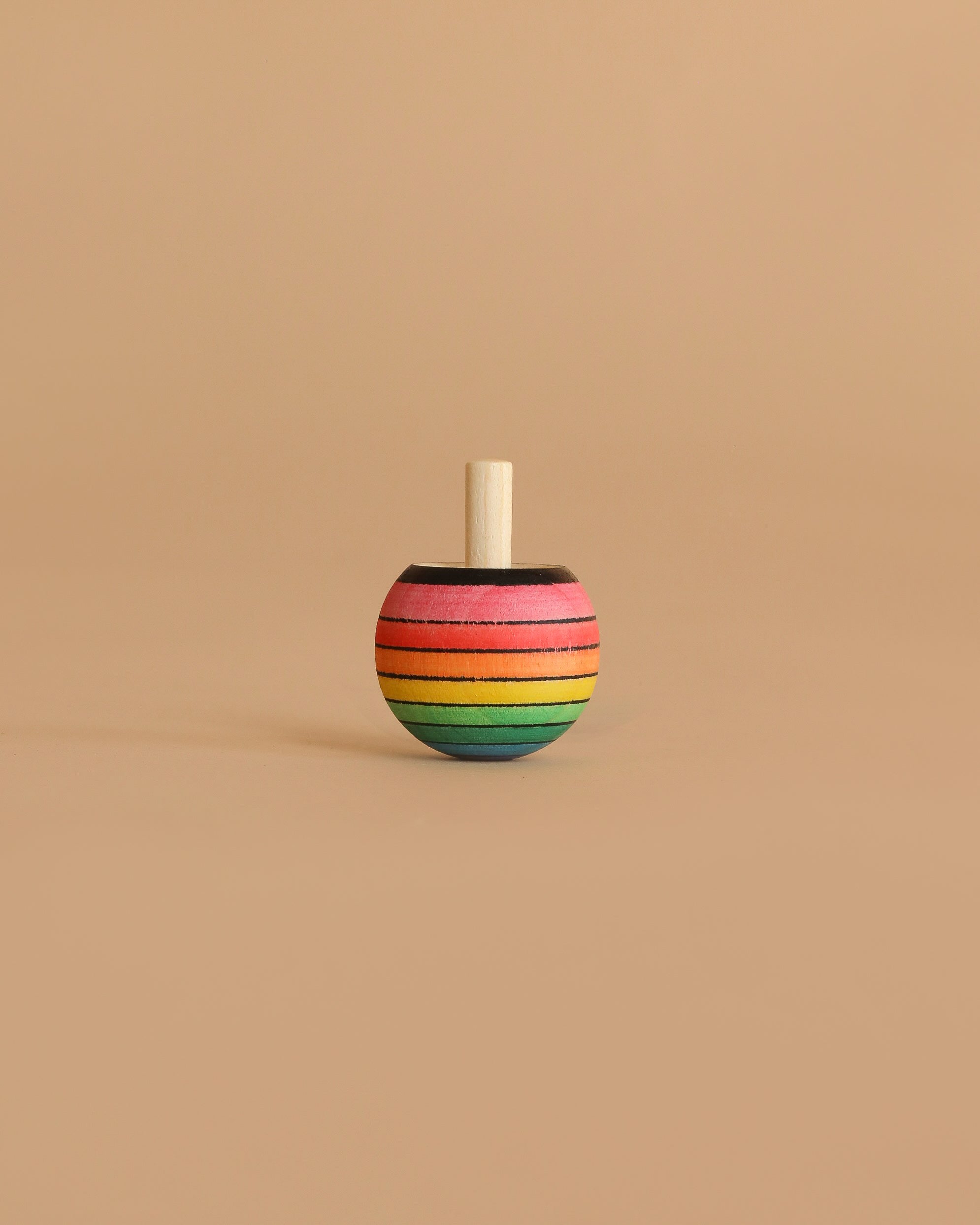 Mader Rainbow Turn-Over Spinning Top - Purple