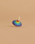 Mader Rallye Striped Spinning Top, Small