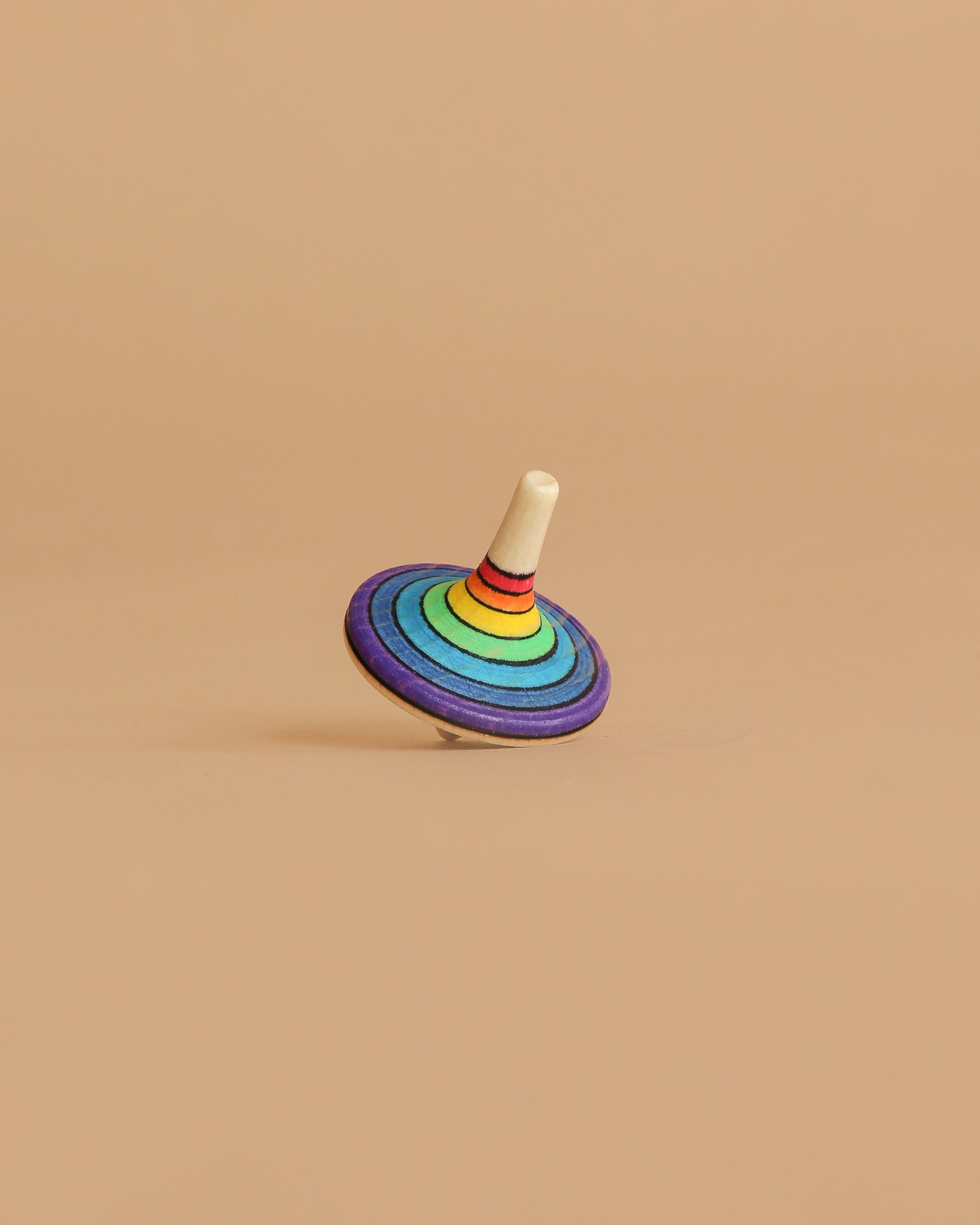 Mader Rallye Striped Spinning Top, Small