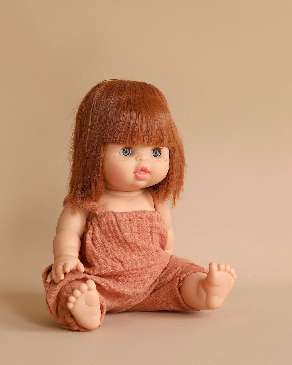 Minikane Baby Doll With Sleeping Eyes (13") - Capucine (Clothing Sold Separately)