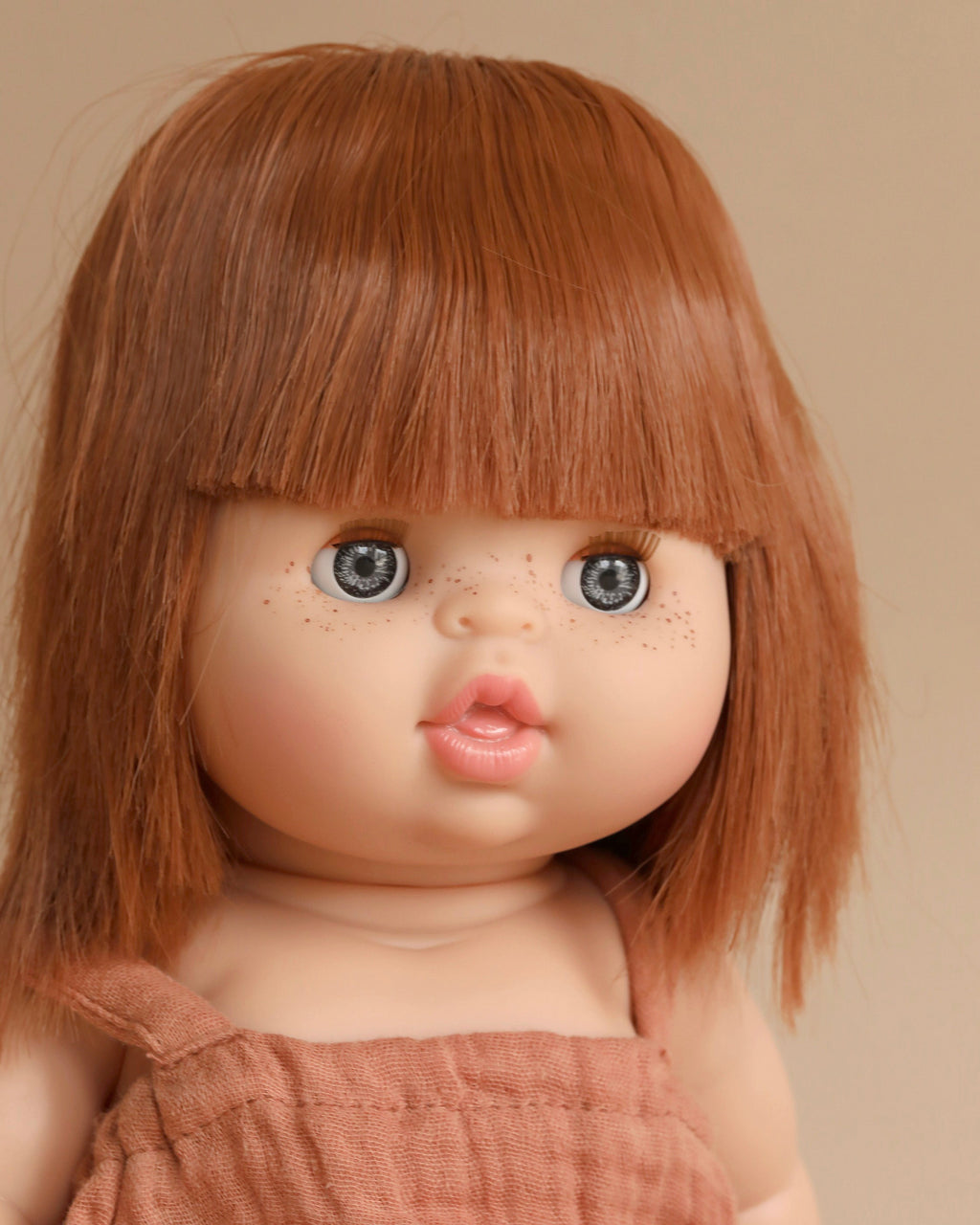 Minikane Baby Doll With Sleeping Eyes (13") - Capucine (Clothing Sold Separately)