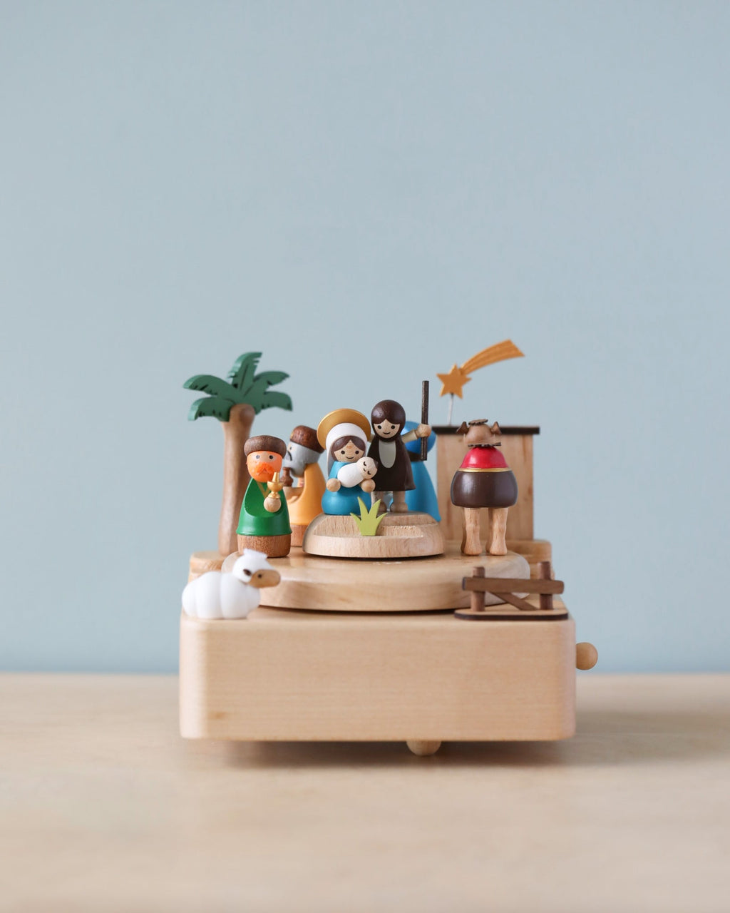 Nativity Scene Music Box