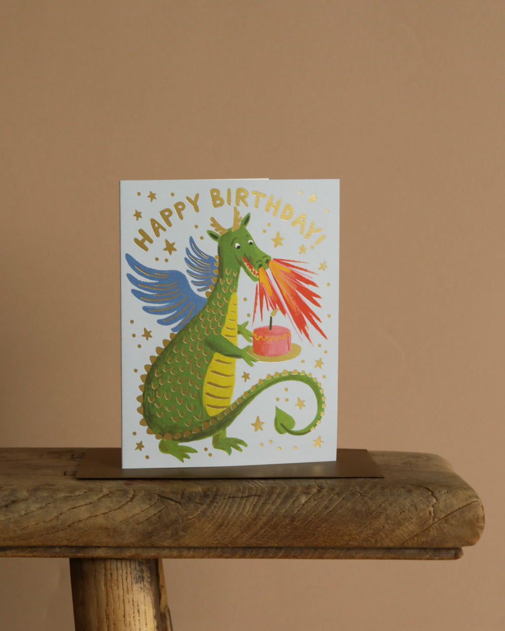 Birthday Dragon Card